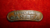 4-11, 11th Canadian Mounted Rifles Shoulder Title  